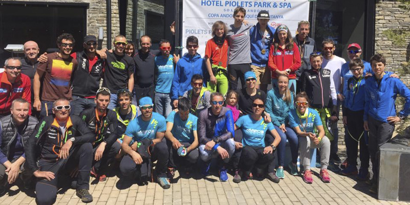 Sophie Dusautoir i David Albós, campions d’Andorra