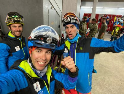 David Albós, Gerber Martín i Xavi Areny, posen punt i final a la temporada d'hivern 2021 en la darrera Grand Course celebrada a Suïssa