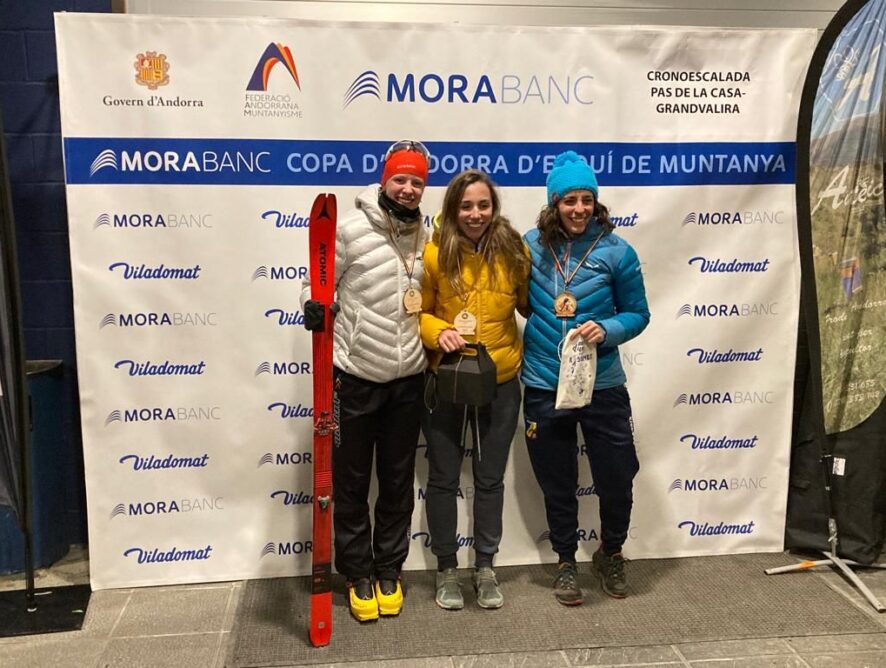 Laia Sebastià i Adrià Bartumeu s'imposen a la XXVI Cronoescalada nocturna, primera prova de la MoraBanc Copa d'Andorra d'esquí de muntanya 2022