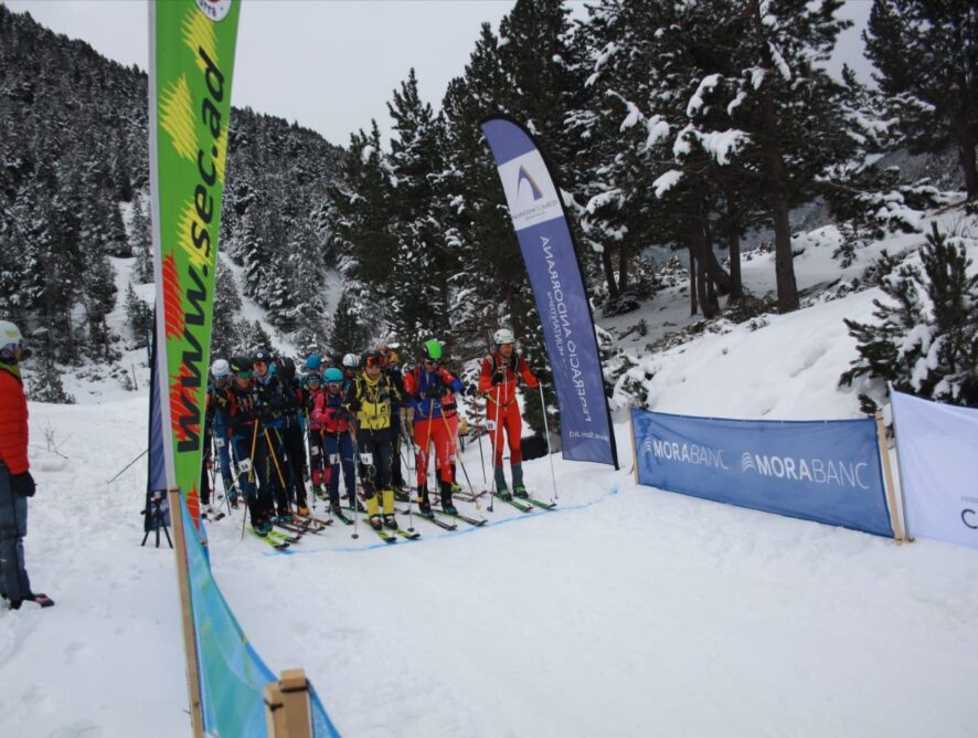 Gabin Ageron i Sissi Hinterreitner primers a la 42a Travessa La Serrera, penúltima prova de la MoraBanc Copa d’Andorra