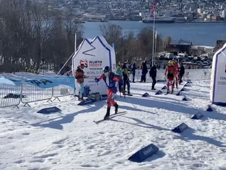 Oriol Olma tocar del Top20 Mundial a la Sprint Race dins la Tromso Artick Skimo