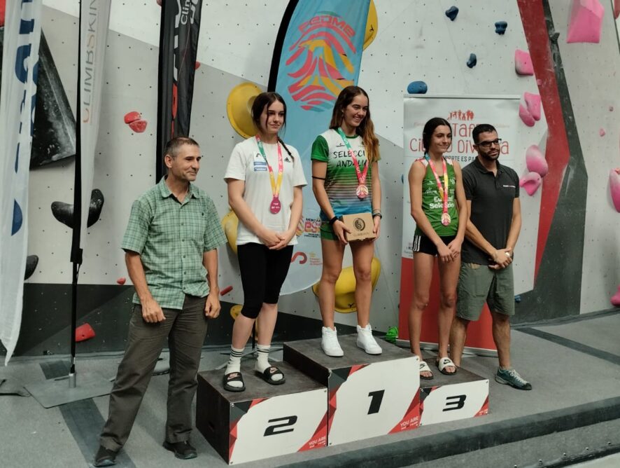 Laia Taulats, plata en la primera prova de la   Copa d’Espanya d’escalada de Dificutat 2023