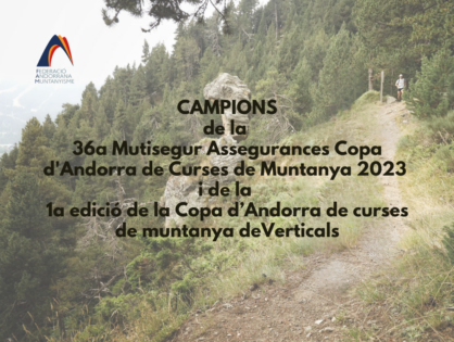 Irati Azkargorta i Marc Casanovas, guanyadors de la 36a edició de la Mutisegur Assegurances Copa d'Andorra 2023